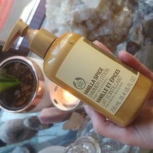 Last one! Body Shop Vanilla Spice Shimmer Lotion